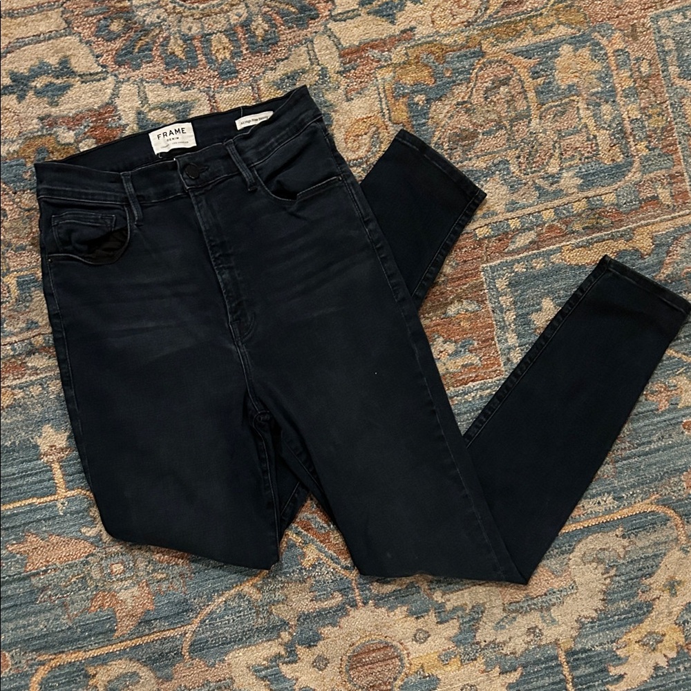 Frame Denim Women's High Rise Skinny Jeans